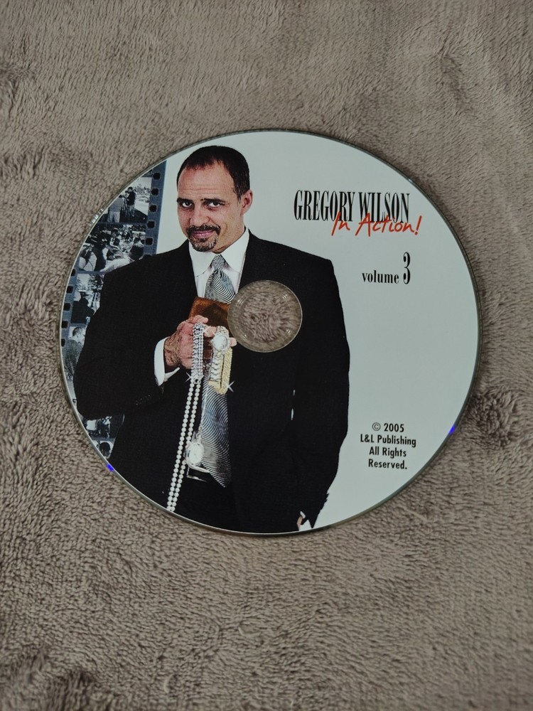 Gregory Wilson In Action Volume 3 - Magic Trick DVD