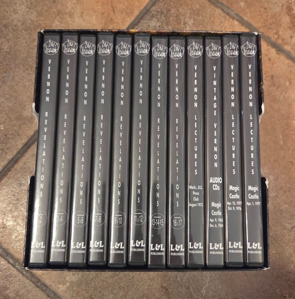Dai Vernon's Revelations Box Set Magic Mentalism Tricks