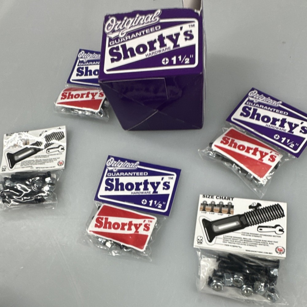 Shorty's Phillips Skateboard Hardware 1 1/2" lot