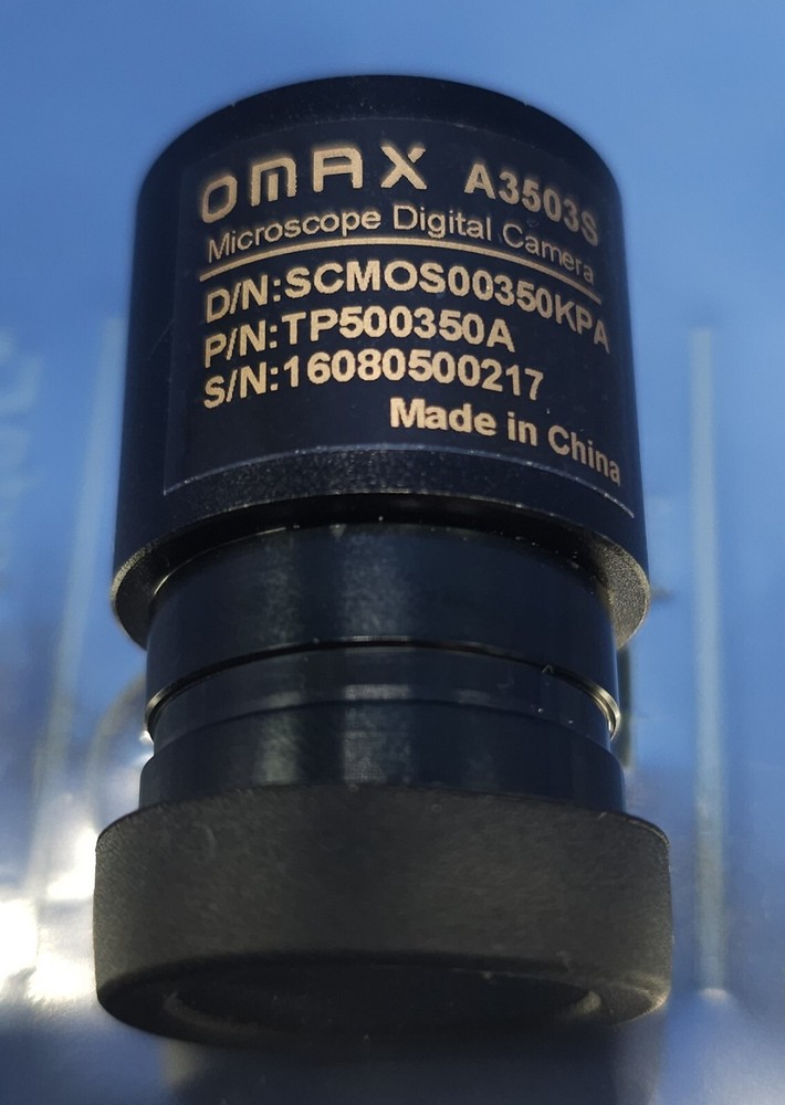 OMAX A3503S P/N: TP500350A MICROSCOPE DIGITAL CAMERA