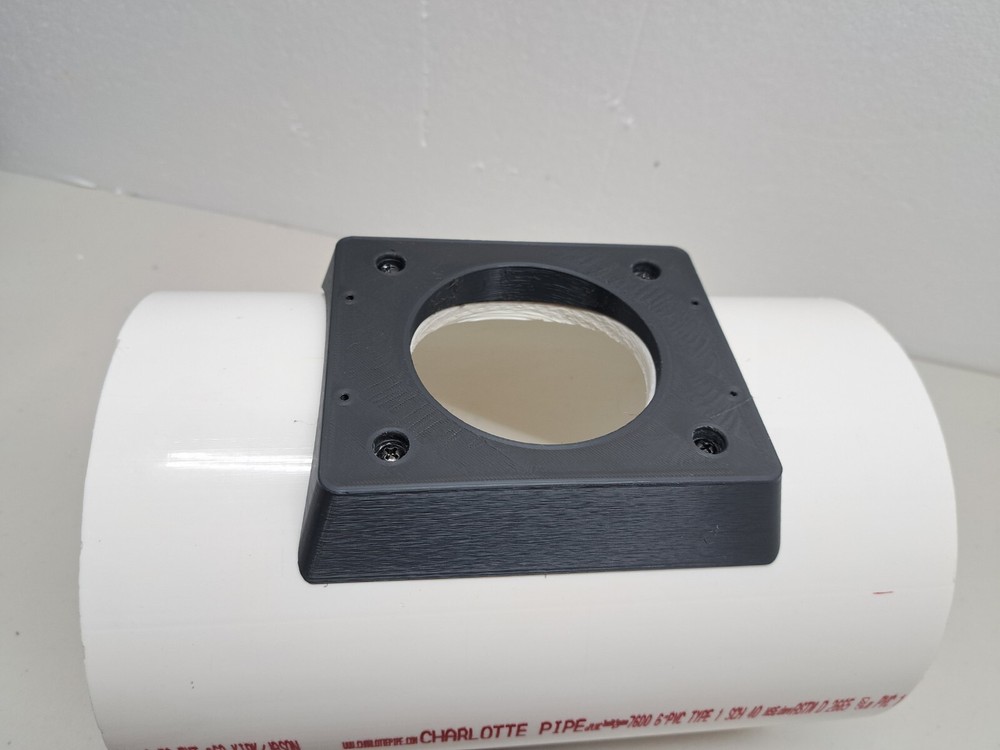 Tube speaker component: MBQuart mount for 6"sch40 tube