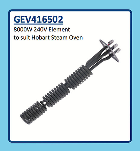 HOBART STEAM OVEN ELEMENT 8000W 240V GEV416502