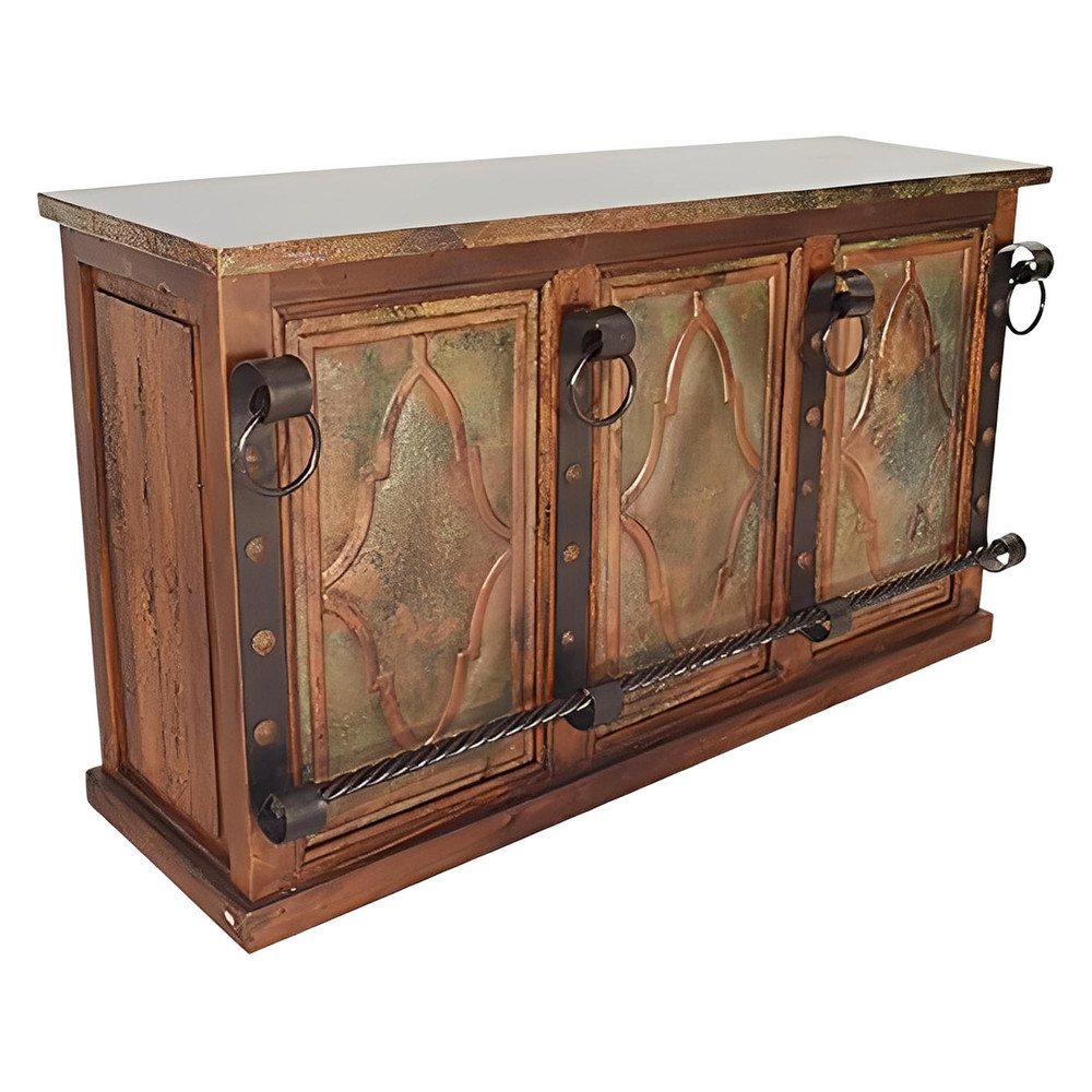THE BLACKSMITHS BAR | VERDI-GRIS COPPER INSERTS & FORGED IRON
