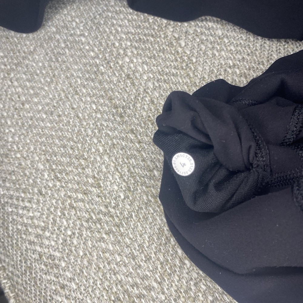 lululemon align high-rise pant 25 size 4 Black