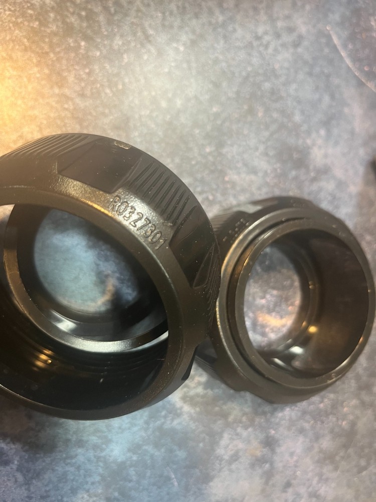 OEM Jandy Tail Piece O-Ring & Union Nut Set of 2 (R0327301)