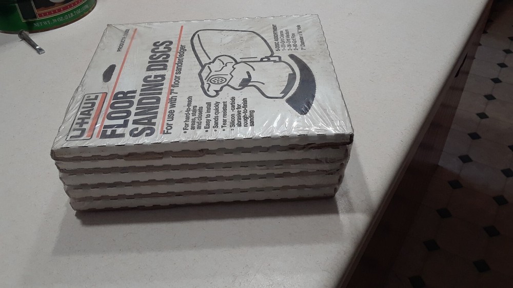 Sanding Discs Floor Sander Edger 7" Lot of 25 Assorted Grits