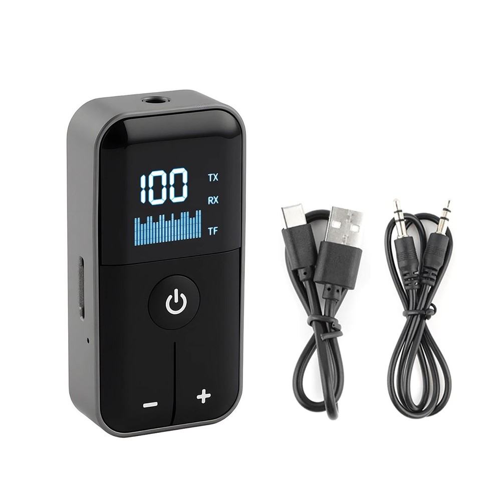 Bluetooth 5.4 Audio Adapter Wireless Receiver Transmitter with Portable Design