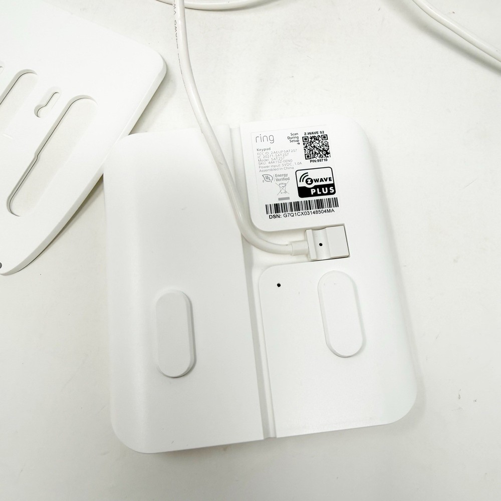 (1) Ring 5AT2S7 2nd Gen Wireless Keypad Z-Wave Plus Home Security System Alarm