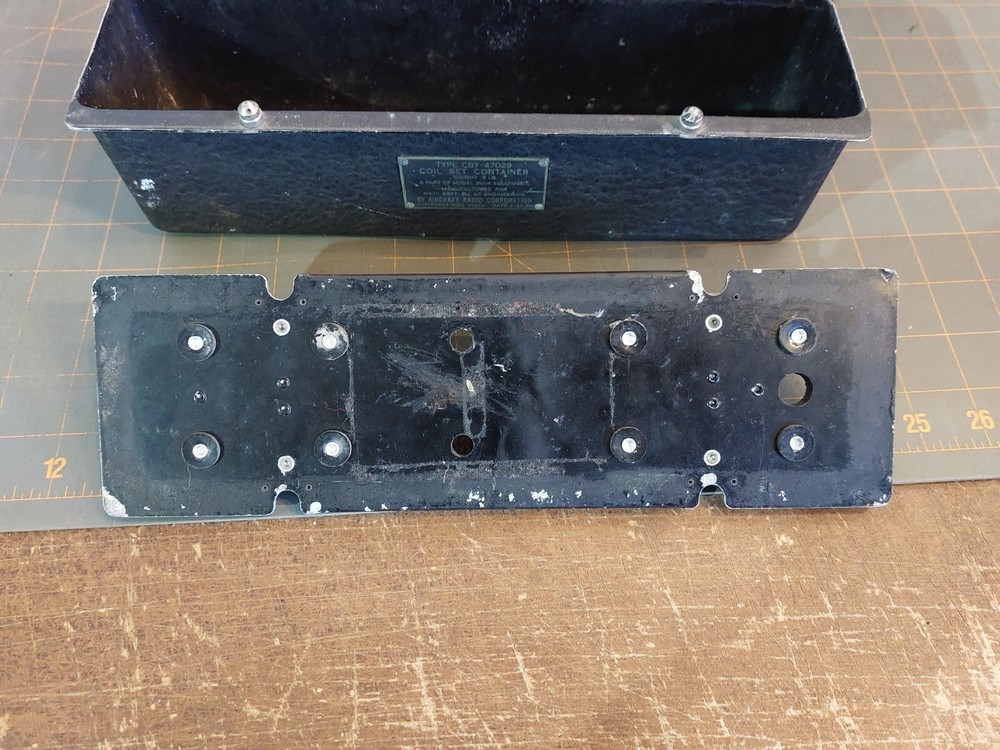 Cby-47029 coil set container Customized Storage Tin Aircraft Radio Corp