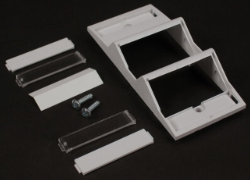 1 EACH WIREMOLD CM-ARA-G ANGLED RACEWAY ADAPTER GRAY