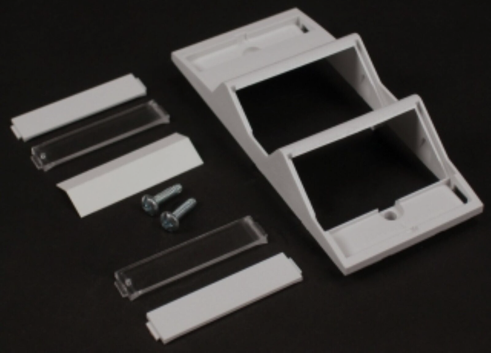 1 EACH WIREMOLD CM-ARA-G ANGLED RACEWAY ADAPTER GRAY