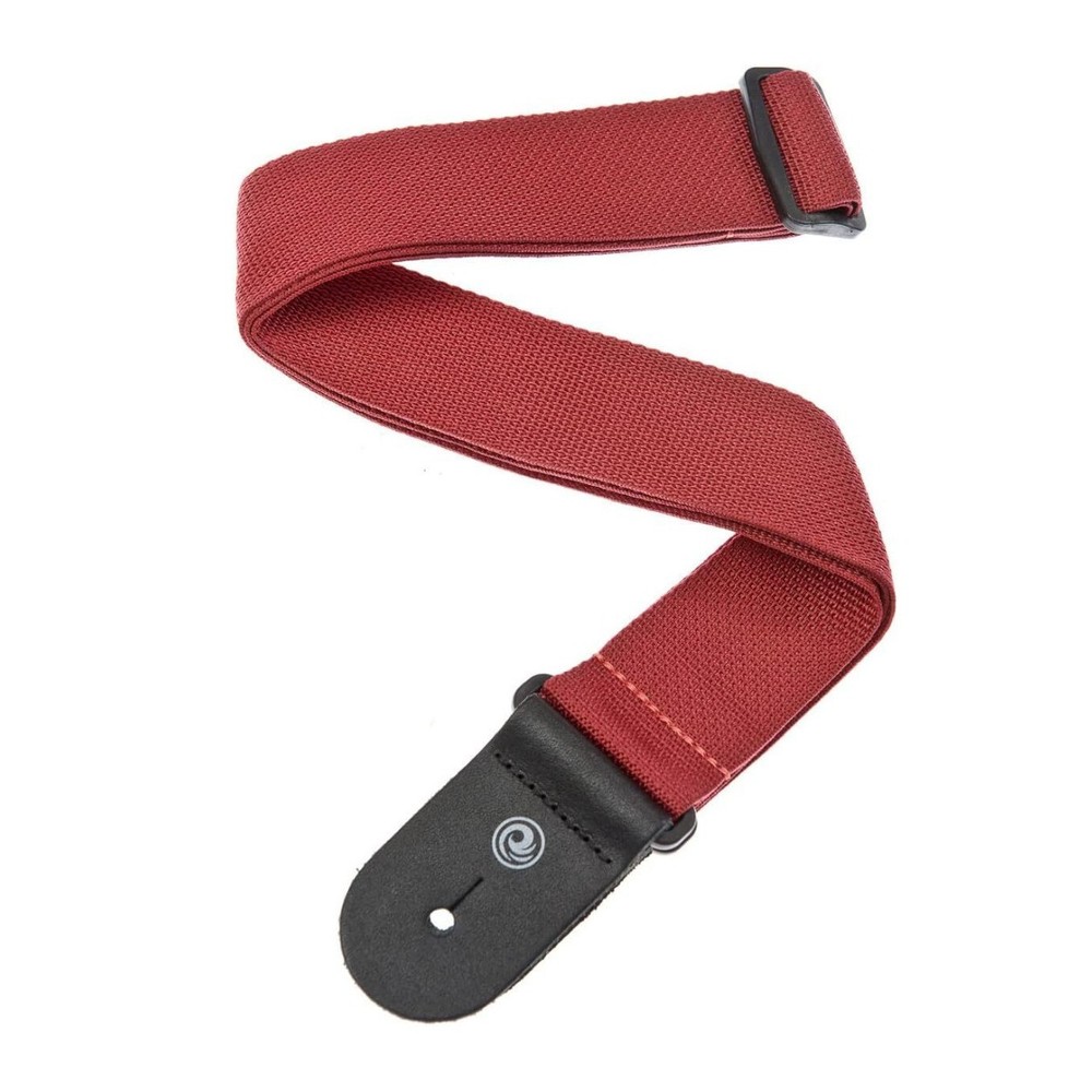 D'Addario 50mm Polypropylene Guitar Strap (Red)