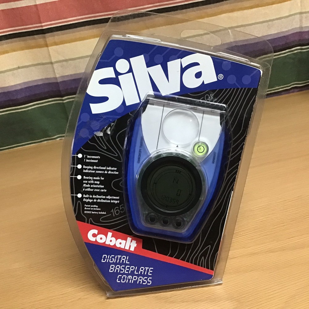 NEW Silva Cobalt Digital Baseplate Compass