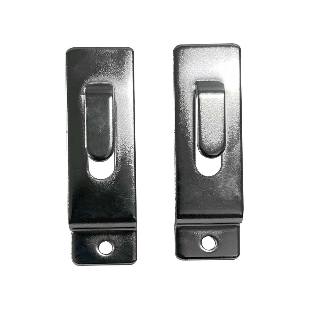 Utility Hooks - Single Slatwall Notch Hook - Chrome - PACK 25