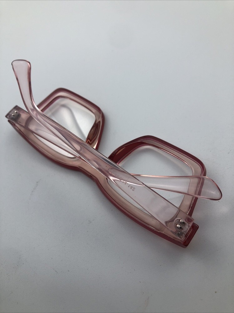 Glasses Blue Light Blocking Red Clear eyeglasses