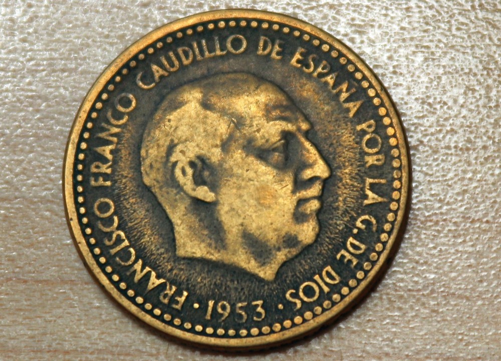 1953 (61) Spain 1 Peseta
