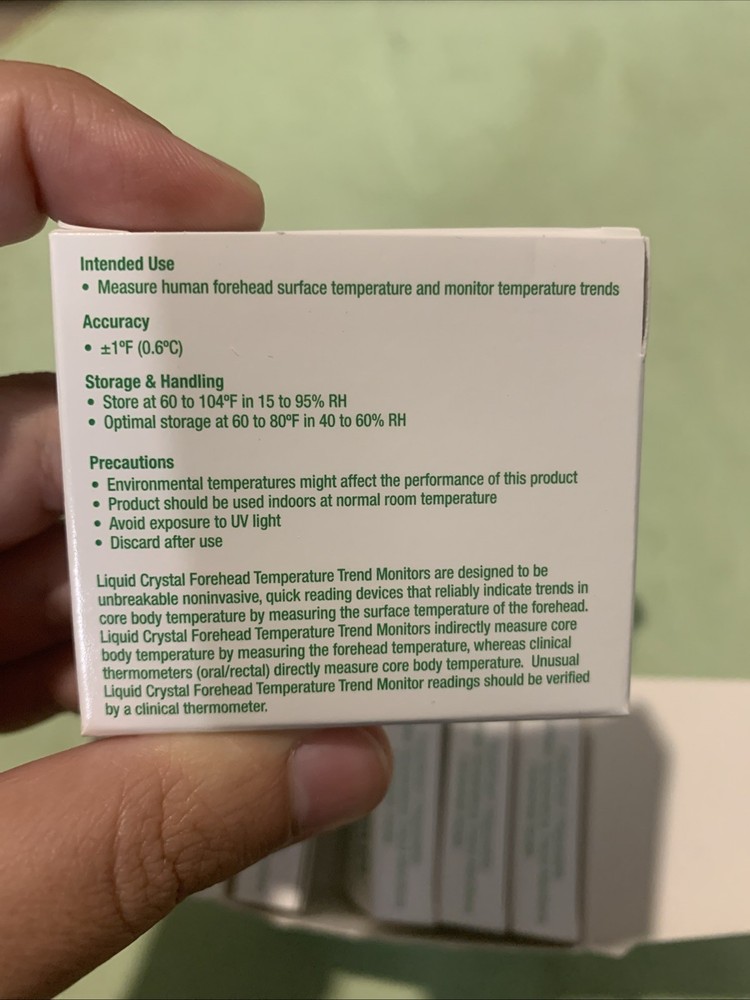 FeverScan P430 M04420 Disposable Forehead Temperature Thermometer 100-pc