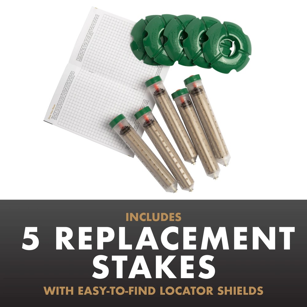 Spectracide Terminate Termite Detection & Killing Stakes - 5 Ct.