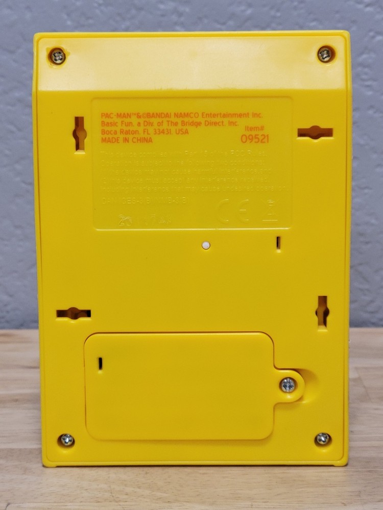 Pac-Man Mini Tabletop Arcade Game Pacman Machine Tested