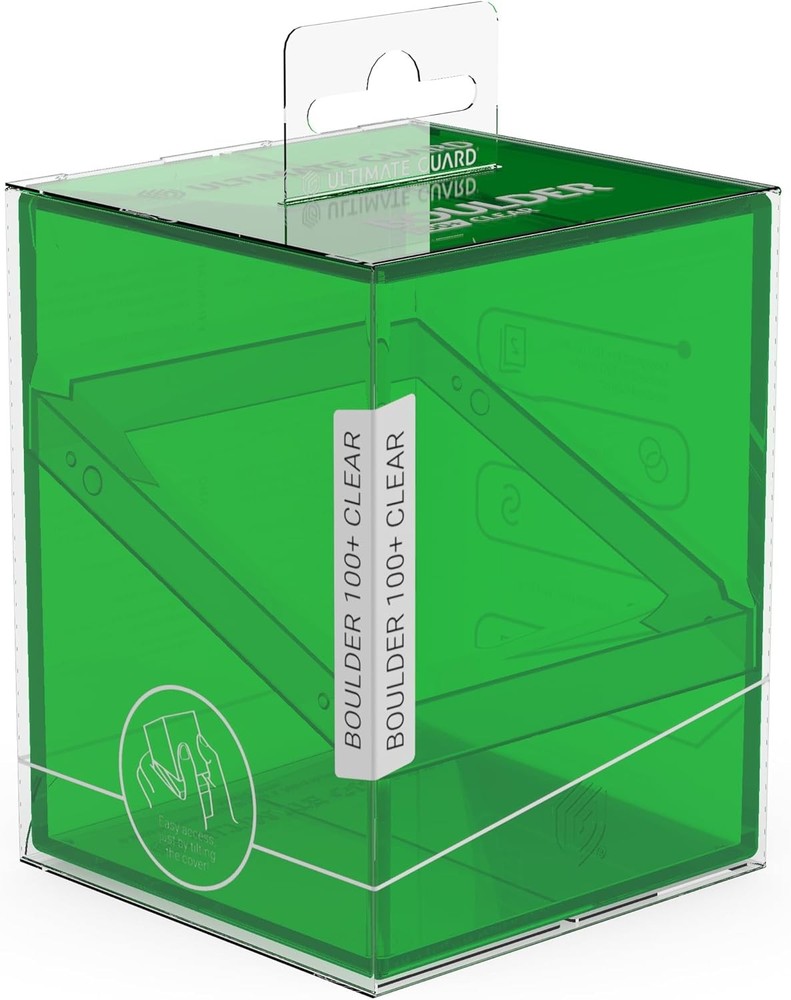 Ultimate Guard Boulder 100+ Clear - Emerald