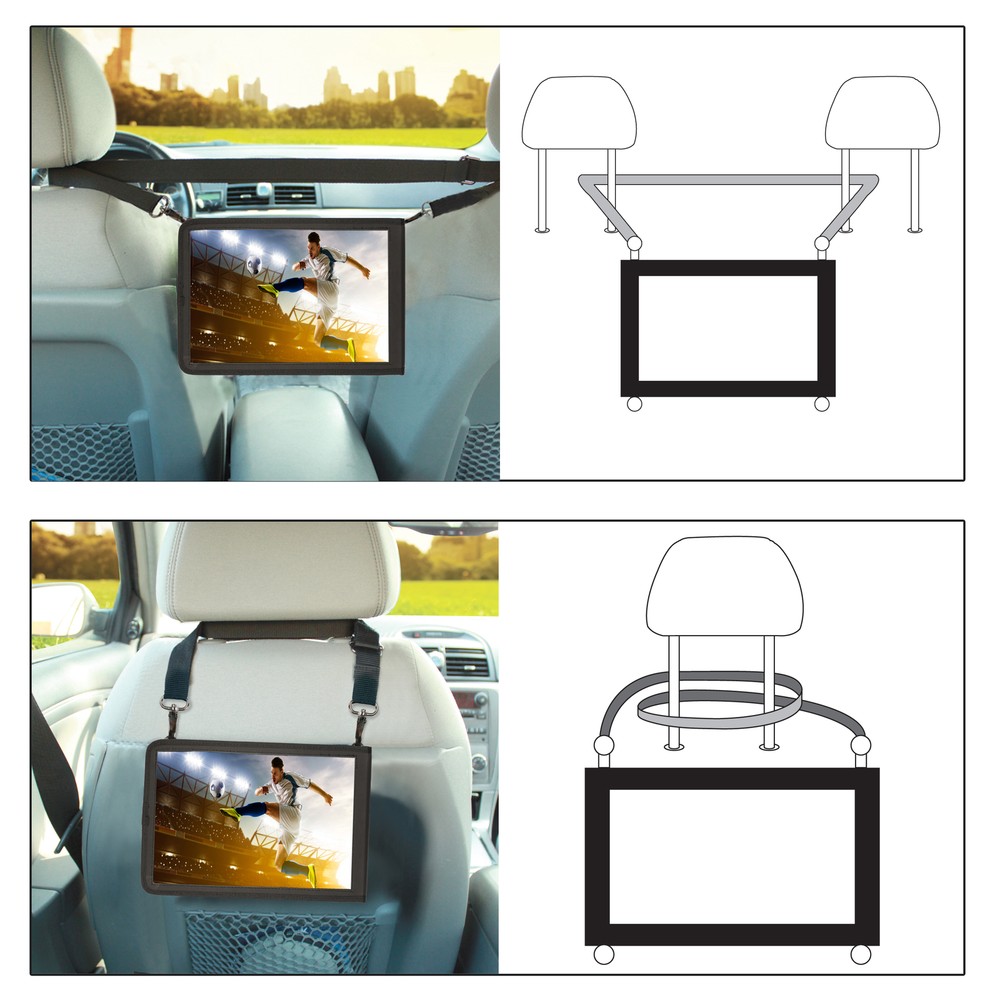 USA Gear FlexARMOR X Tablet Case with Open Front Design & Adjustable Strap