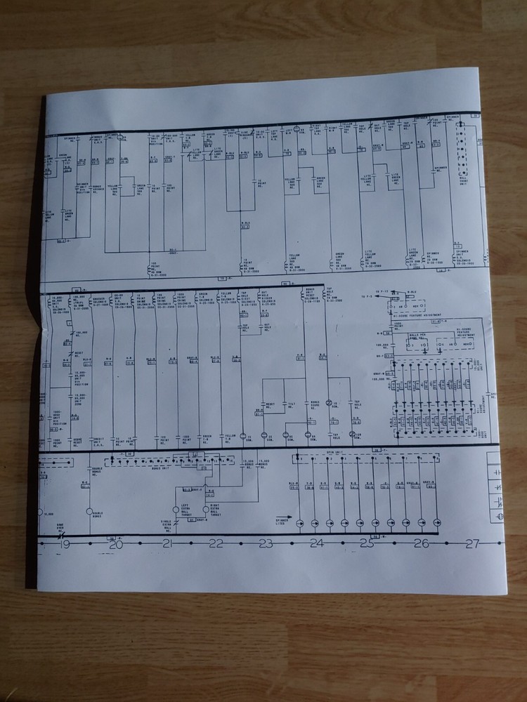 Sky Kings Pinball Machine Manual & Schematics - Bally