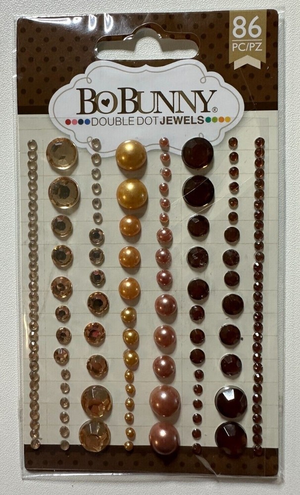 Bo Bunny Double Dot Jewels-Multiple Variations Available-You Choose