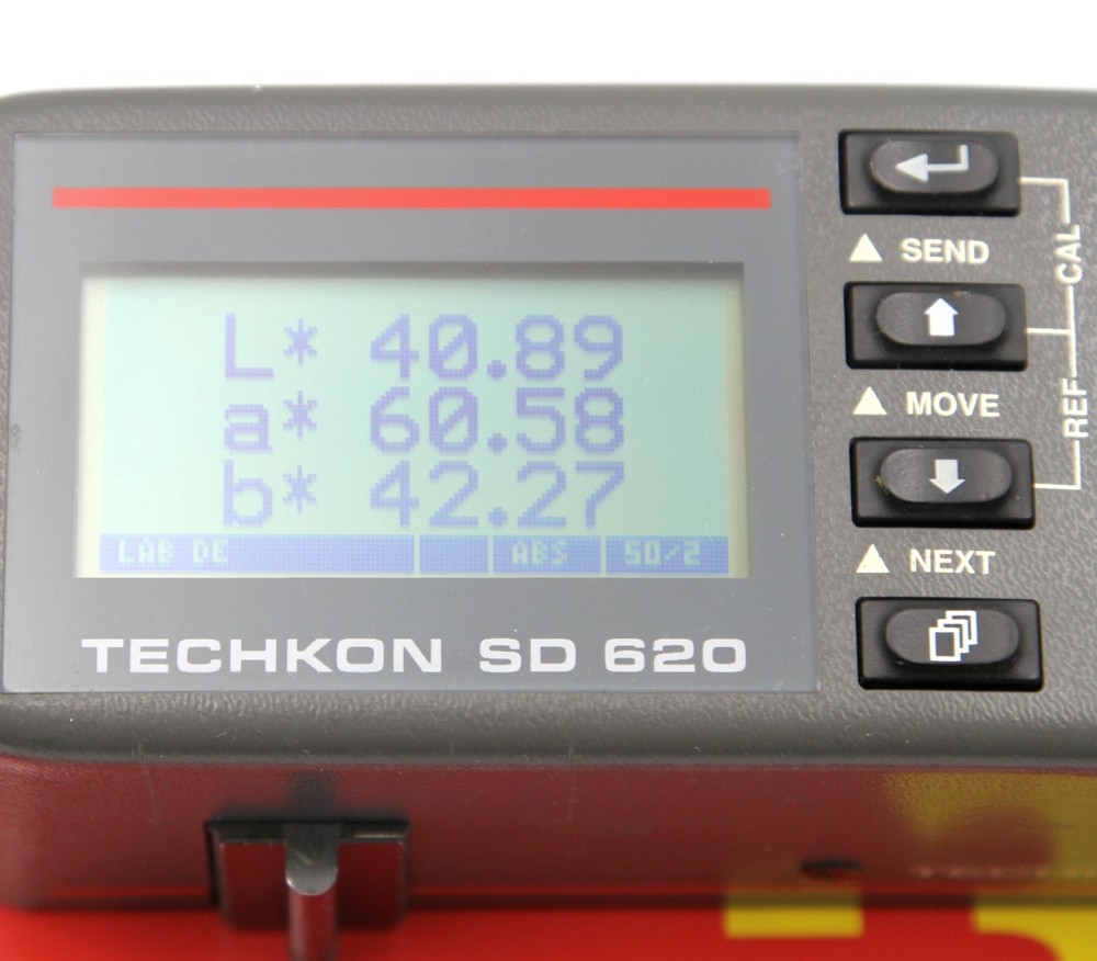 Techkon SD 620 Spectro Densitometer – CMYK, Lab, ΔE – with Carl Zeiss module