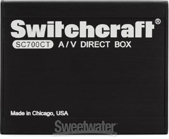 Switchcraft SC700CT 1-channel Passive Instrument Direct Box