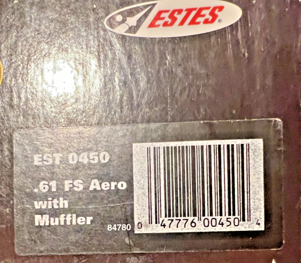 MDS 61 NITRO - 2 STROKE - HIGH PERFORMACE MODEL ENGINE IN BOX - MUFFLER