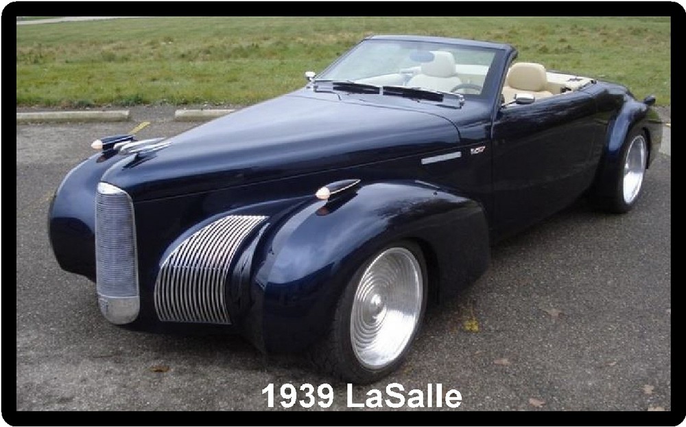 1939 LaSalle Refrigerator Magnet