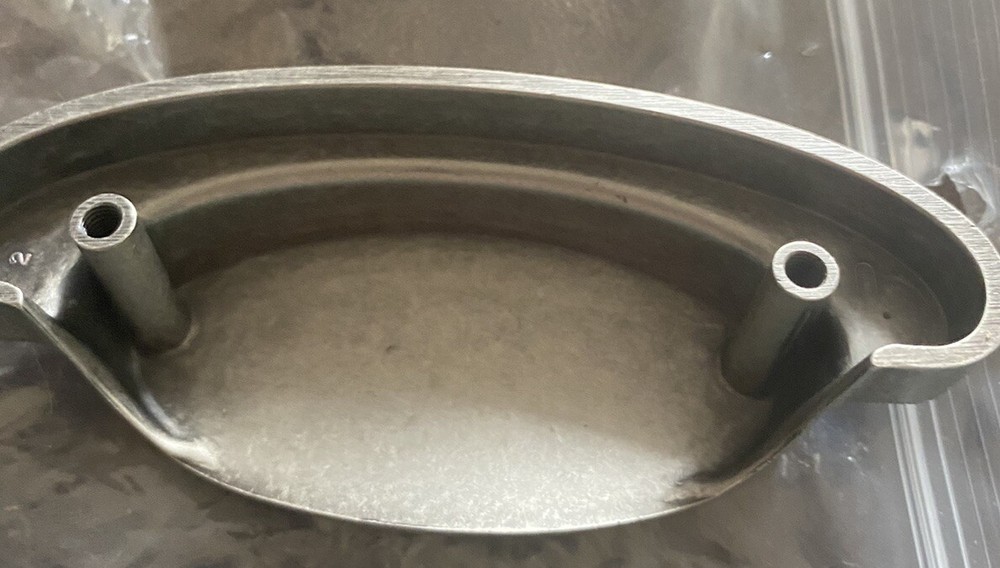 4” Antique Silver Bin Pull/ Set Of 6/ New