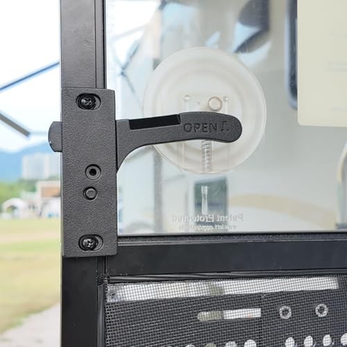 Aluminum RV Screen Door Latch Right Handle Replacement Kit for Right handle