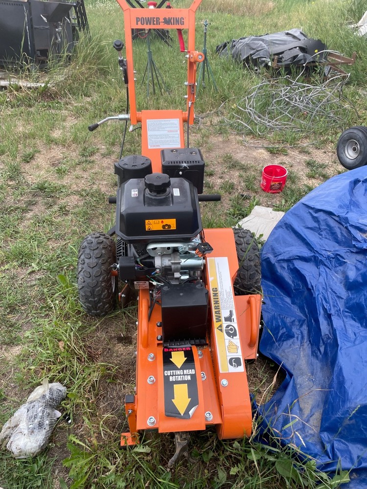 power king stump grinder