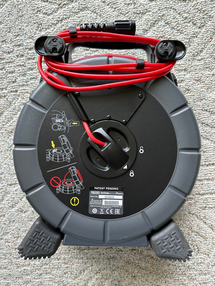 Ridgid MicroDrain Camera Inspection Reel