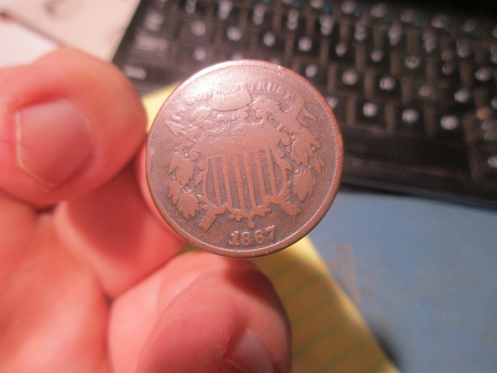 USA - 1867 Two Cents