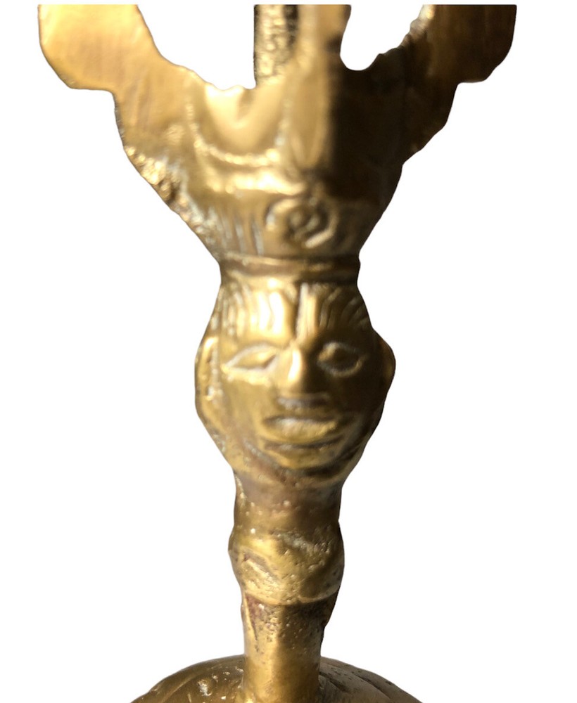 6 inch solid brass cast bell
