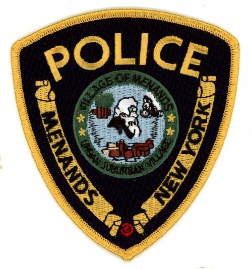 NEW YORK MENANDS POLICE NICE SHOULDER PATCH SHERIFF