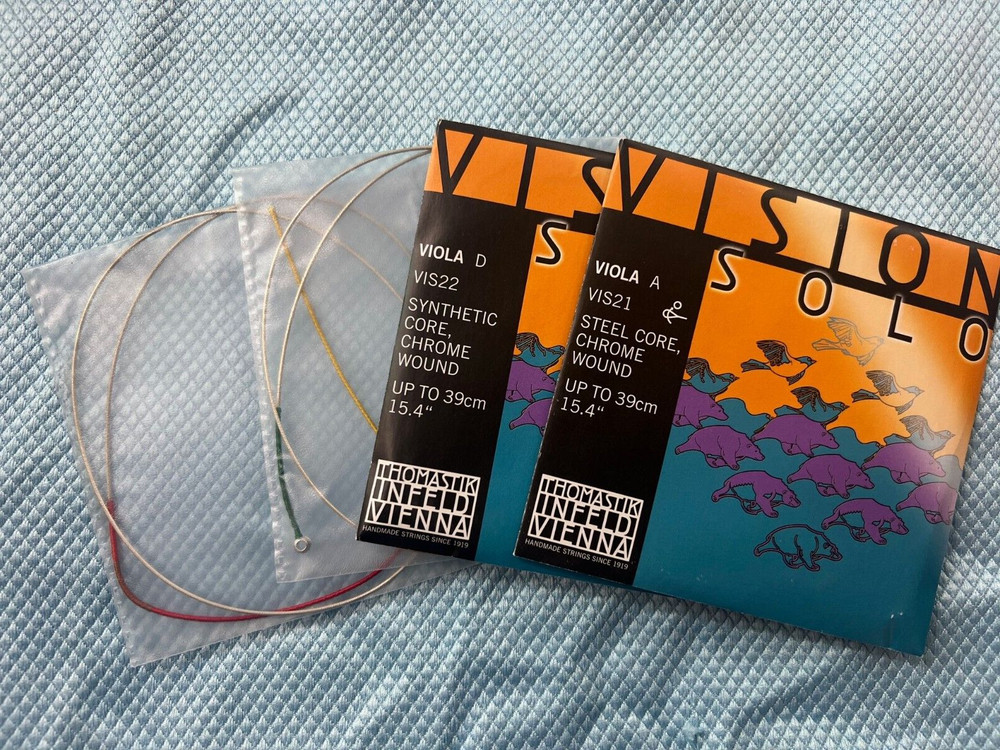 Thomastik Vision Solo Viola Strings Set Stark Gauge VIS200