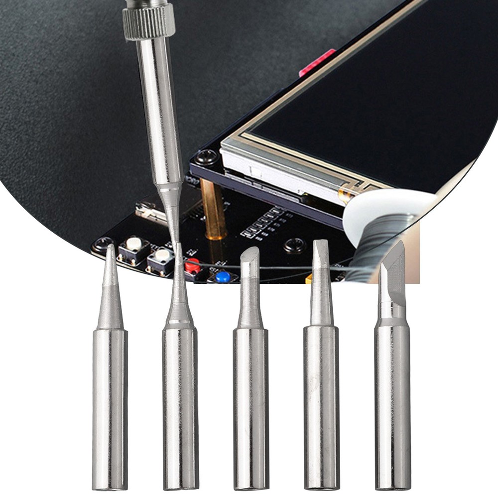 Replacement Soldering Iron Tip 5pcs Set Suitable for DIY Soldering Tools