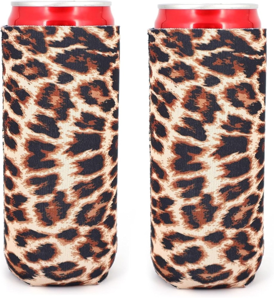 Neoprene Slim Beer Can Cooler Foldable Stubby Holder