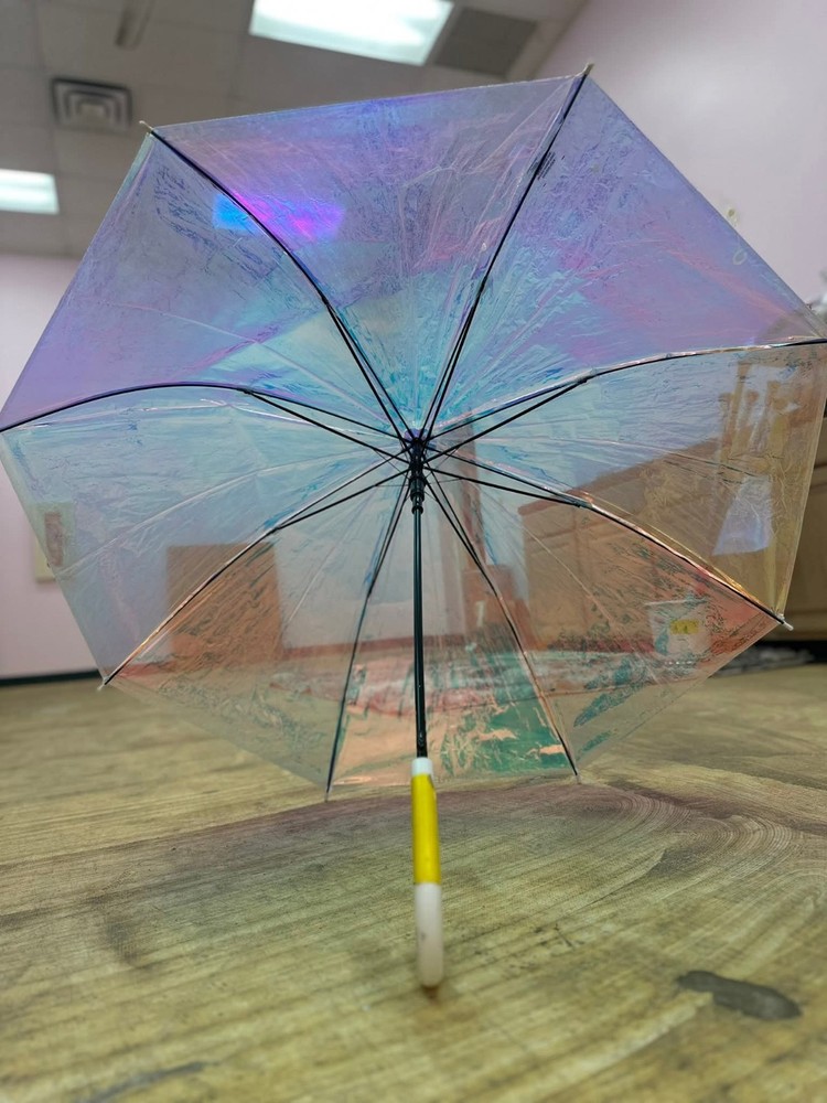 Iridescent Stick Umbrella ByShedRain