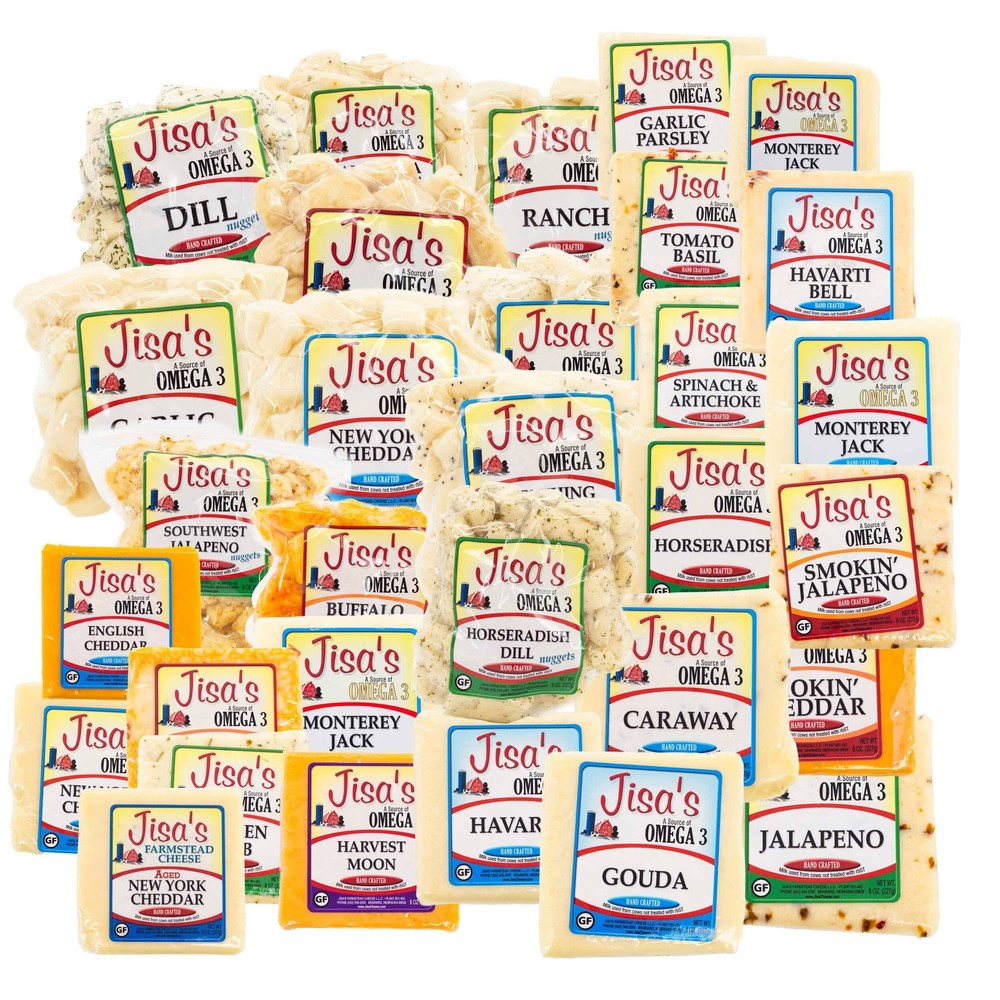 Cheese 3 Piece Custom Sampler | Customize Your Own | Jisa's Farmstead Cheese
