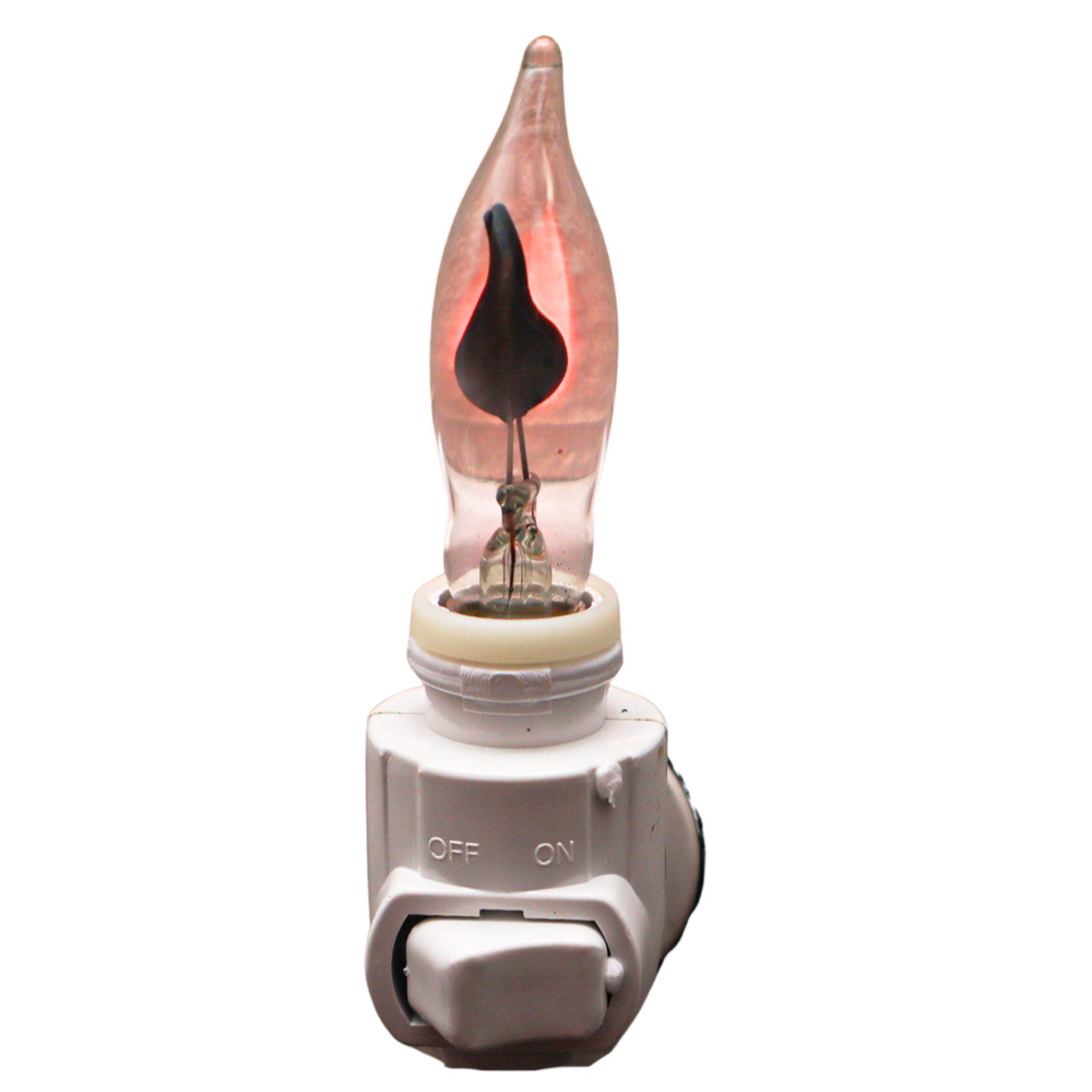 Ghost Campfire Flickering Flame Night Light - Spooky Haunted Decor Nightlight