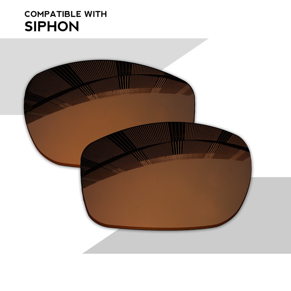 Wholesale POLARIZED Replacement Lenses for-Oakley Siphon-Options