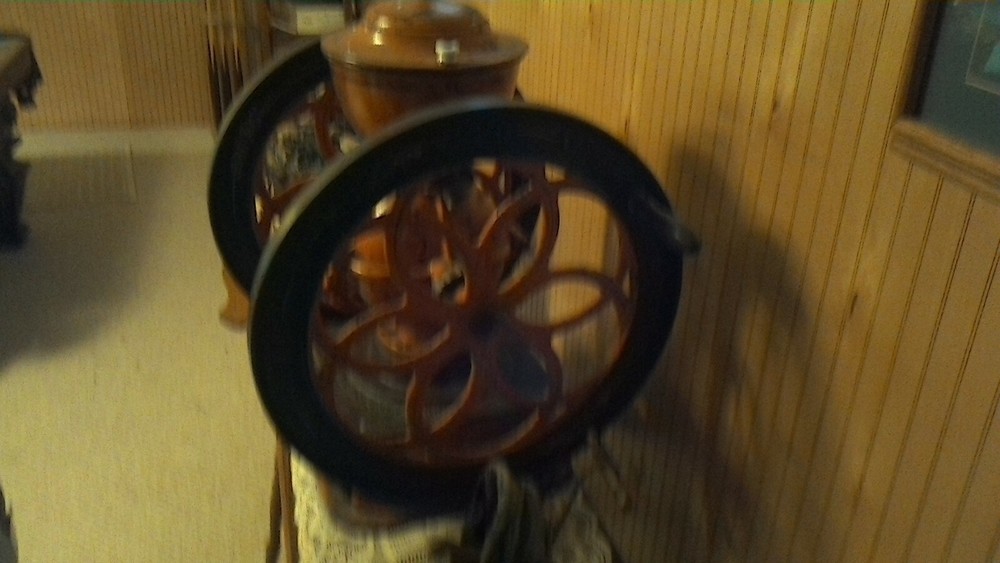 Antique coffee grind enterprise no 9