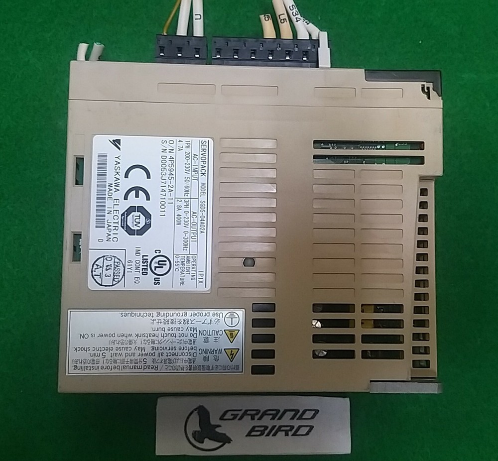 YASKAWA SGDS-04A02A SERVOPACK, USED