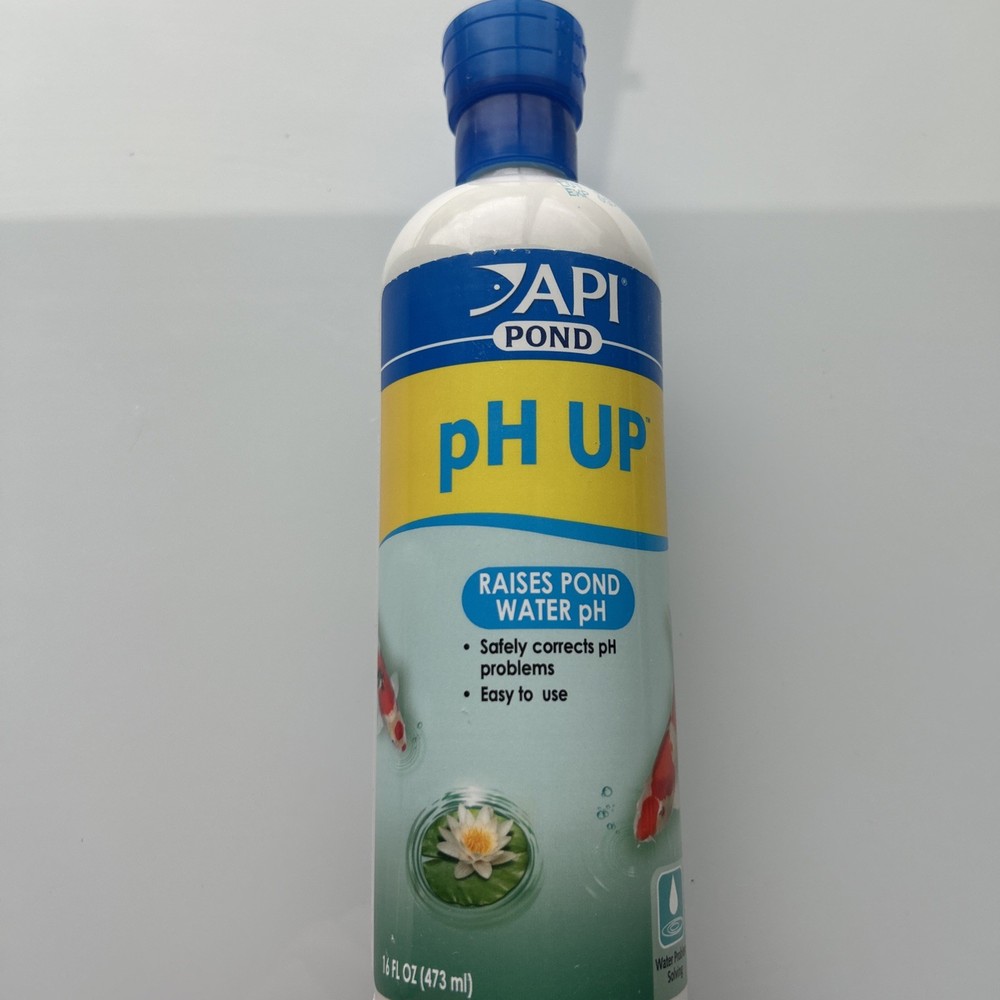 API Pond pH UP Pond Water pH Raising Solution 16 oz. Bottle
