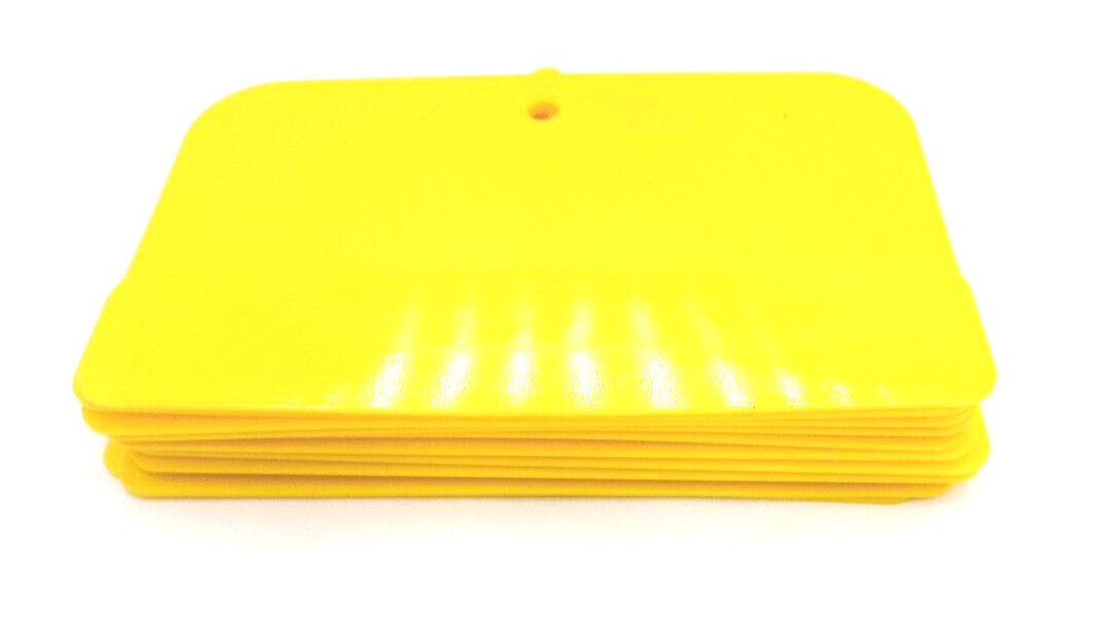 (5 Pcs) Bondo Plastic Spreader, Giant 3-1/2"x6"