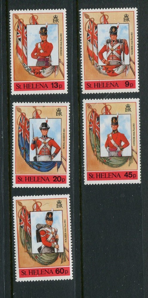 St Helena #509a-e MNH
